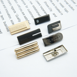 Nhãn Phong Cách Nút Thương Hiệu Thiết Kế Hình Chữ Nhật Biểu Tượng Báo Chí Kim Loại Snap Nút Cho Áo Khoác Quần Áo - Product Image 1