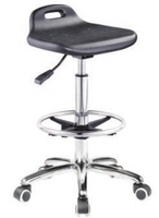 Chaises de sécurité ESD de tabouret de laboratoire d'atelier pour la chaise pivotante de Cleanroom avec le repos de pied
