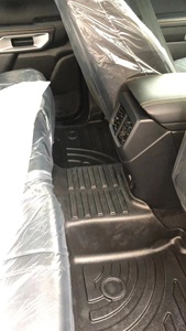 Tapis de sol imperméables pour pick-up, tapis de voiture <span class=keywords><strong>3D</strong></span> en TPE, tapis de sol pour Hilux Revo Vigo Ranger DMAX - Product Image 4