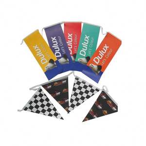 Bandera de Tela de Poliéster Impresa Multicolor, Altamente Duradera, con Diseño Personalizado, Longitud Personalizada, Forma Personalizada, en Oferta - Product Image 4