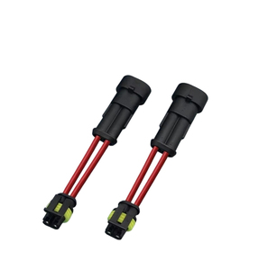 Conector de 2 Orificios para Lámpara DJ7021-1.5-11/21, Arnés de Cableado de Alimentación Impermeable para Automóvil, Macho a Hembra, de Cobre Puro - Product Image 2