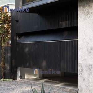 <span class=keywords><strong>Prix</strong></span> <span class=keywords><strong>de</strong></span> gros Villa <span class=keywords><strong>de</strong></span> luxe encastrée Batten moderne Grille moteur automatique Porte <span class=keywords><strong>de</strong></span> <span class=keywords><strong>garage</strong></span> en aluminium noir pour la maison - Product Image 5