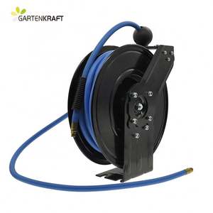 GARTENKRAFT RSW-15A <span class=keywords><strong>enrouleur</strong></span> de tuyau d'air rétractable automatique à bras unique robuste Avvolgitubo aria retrattile automatico - Product Image 3