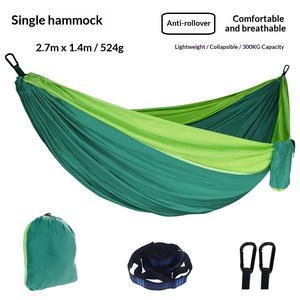 Sedia Amaca Singola da Campeggio - Amaca Leggera e Portatile per Escursionismo, Viaggi e <span class=keywords><strong>Backpacking</strong></span> - Product Image 1