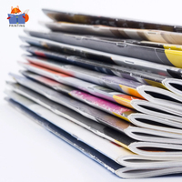 Impression de livres personnalisés à la demande, reliure à cheval, formats A4 A5, couverture souple, papier couché, pour brochures, livrets et magazines