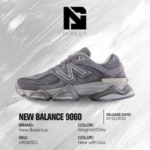 Zapatillas New Balance 9060 'Magnet' para Dropshipping, Calzado Casual Transpirable, Estilo Deportivo para Caminar - Product Image 6