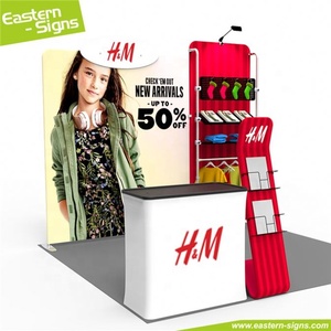Fabricante chino de comercio mostrar medioambiental justo plegable conveniente stand panel de sistema - Product Image 5