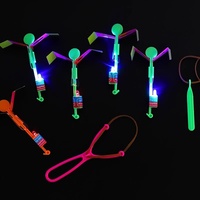 Jouets en plastique, flèches lumineuses qui brillent dans le noir, lance-flèches pour enfants de 14 ans et plus, cadeaux de fête d'anniversaire, cadeaux de Noël, lumières LED lumineuses