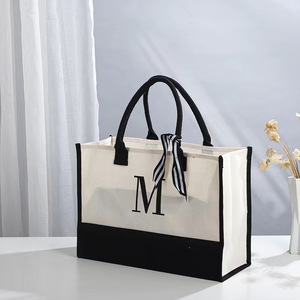 CCH Wholesale <b>large</b>-capacity advertising promotional <b>canvas</b> tote <b>bags</b> and reusable shopping <b>bags</b> - Product Image 2