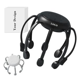 Masajeador de Cabeza Inalámbrico 0728 de 500 mAh, Portátil, Recargable, con Vibración, Tipo-C, Dispositivo Multifuncional - Product Image 4