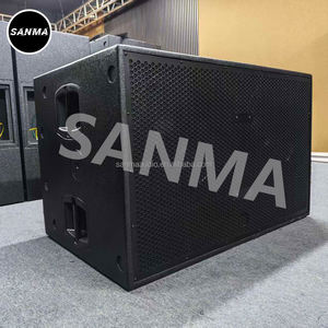 ซับวูฟเฟอร์ 8006-AS ระดับมืออาชีพ แบบแอคทีฟ คู่ลำโพง 18 นิ้ว  ลำโพงซับวูฟเฟอร์ไม้แบบมีกำลังขับในตัว สำหรับเวที - Product Image 2