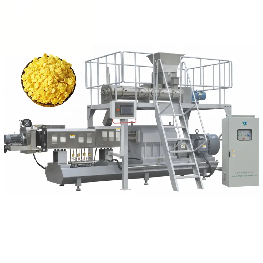 Machine de fabrication des flocons d'épi de maïs, ligne de Production, processeur