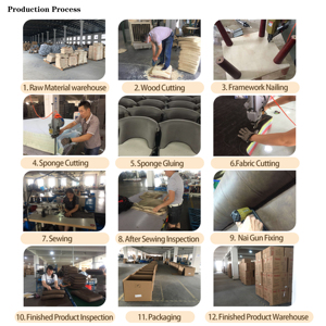 Đương đại Ottoman dài phân trắng cừu len trong nhà Ottoman lưu trữ băng ghế dự bị với Chân Vàng poufs cho phòng ngủ hoặc căn hộ - Product Image 5