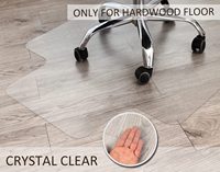 Tapis de bureau Durable de haute qualité avec lèvre, protecteur de sols en bois dur, chaise transparente en PVC Mat 36x48 pouces