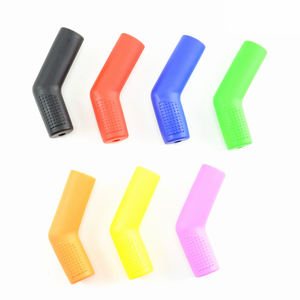 คันเกียร์สำหรับขี่รถจักรยานยนต์อุปกรณ์เสริมสำหรับเปลี่ยนอุปกรณ์เสริมคันเกียร์ปลอกยางป้องกันชั้นวางรองเท้าสำหรับขับขี่รถจักรยานยนต์ - Product Image 1