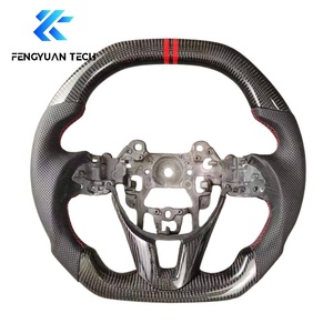 Volante de Fibra de Carbono y Cuero con Base Plana Forjado a Medida para <span class=keywords><strong>Mazda</strong></span> 3 6 CX3 CX5 CX4 CX8 CX9 MX5 CX-<span class=keywords><strong>5</strong></span> <span class=keywords><strong>MX</strong></span>-<span class=keywords><strong>5</strong></span> 2010 2015 <span class=keywords><strong>2018</strong></span> - Product Image 5