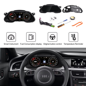 Afficheur numérique du tableau de bord A4L A4 S4 RS4, compteur de vitesse, CarPlay sans fil, <span class=keywords><strong>Android</strong></span> Auto pour Audi A4L A4 S4 RS4 - Product Image 4