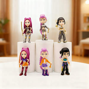 Set <span class=keywords><strong>de</strong></span> 6 Figuras Coleccionables <span class=keywords><strong>de</strong></span> PVC <span class=keywords><strong>de</strong></span> <span class=keywords><strong>Anime</strong></span> KPOP Demon Hunters, Mini Figuras <span class=keywords><strong>de</strong></span> Acción <span class=keywords><strong>de</strong></span> Grupos Femeninos, Juguetes Unisex <span class=keywords><strong>de</strong></span> Corea del Sur - Product Image 1