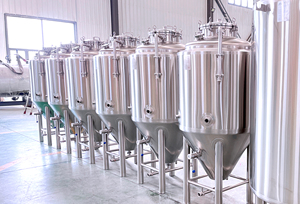 Cuve de Fermentation Conique à Double Enveloppe 300L en Acier Inoxydable – Équipement de <span class=keywords><strong>Brasserie</strong></span>, Système de Brassage de Bière, Fermenteur Industriel - Product Image 3