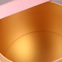Runde 2mm dicke Pappe Rose Flower Verpackungs boxen Folie UV-Druck Industrielle Verwendung Foto rahmen Geschenk geben Lager Artikel Deckel