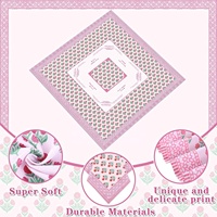 Nappe de Mahjong 55" x 55" en Polyester avec Règles de Jeu et Instructions – Idéale pour Soirées et Fêtes – Fournitures Chinoises