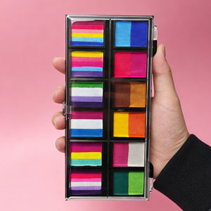 مجموعة مكياج احترافية جديدة رائجة غير سامة 120 جرام طلاء وجه احترافي مائي - Product Image 2