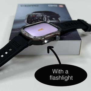 Reloj Inteligente Económico Resistente al Agua IP68 KT71, Correa de Silicona, Pantalla de 2.19 Pulgadas, Aplicación Dafitte, Llamadas Telefónicas, Frecuencia Cardíaca, Sueño, <span class=keywords><strong>Pasos</strong></span> - Product Image 2