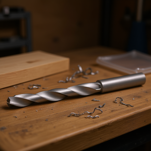 Fervi Helical Cylindrical <b>Drill</b> <b>Bit</b> For Metal Wood Plastic Drilling - Product Image 3