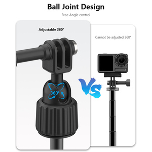 Yltech thiết kế mới vlog <span class=keywords><strong>Mini</strong></span> bảng Tripod xách tay Selfie Stick 360 xoay máy ảnh đứng Monopods cho GoPro/insta360 - Product Image 5