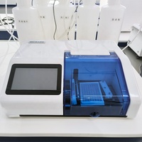 Laveur de microplaques ELISA BIOBASE BK-9622 pour laboratoire hospitalier, dispositif de nettoyage des résidus de microplaques à 96 puits