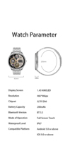 Nuevo diseño clásico ST55 reloj inteligente presión arterial control del ritmo cardíaco IP67 impermeable asistente de voz reloj inteligente personalizado