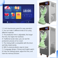 Hard ijsmachine 56L/H Commerciële mango gelato maker prijs ijsmachine voor bedrijven