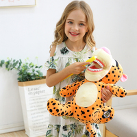 Cadeaux dentaires pour enfants, poupées en peluche en plastique, jouets de Noël de dessin animé, apprentissage de la dentisterie pour enfants, brossage éducatif, enseignement doux