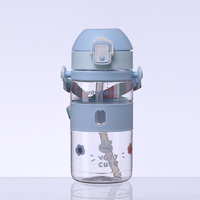 Yiben Tritan Easy Clean Sippy Straw Cup Bouteille d'eau en plastique pour enfants