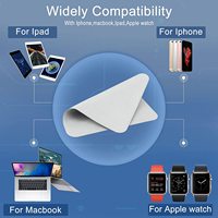 Nouveau chiffon de polissage pour Apple iphone 13 12 Pro chiffon de nettoyage d'écran pour MacBook Air Pro Mac Mini Pro nettoyeur d'affichage