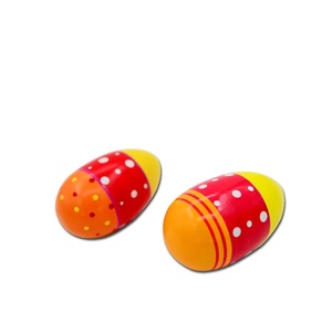 Jouet Montessori, maracas en bois colorés, instruments de musique, jouets éducatifs, vente en gros, instruments de percussion Orff - Product Image 5