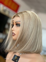 SHY HAIR Prêt à expédier Perruque Lace Front HD 13x5 en cheveux naturels, nœuds simples, design 5.0, Fournisseur en gros Alibaba pour salons