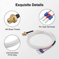 Accessoire de buse thermorésistante M3 M4 pour imprimante 3D OEM ODM personnalisée, compatible avec la sonde de température PT100/PT1000 RTD