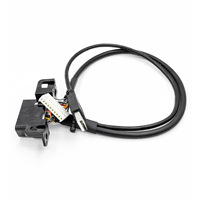 Câble de dispositif de diagnostic de voiture DB25 ligne banane vers 2P3P câble étanche de voiture câble de voiture