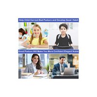 Correcteur de posture intelligent réglable pour adulte, soutien dorsal, ceinture d'entraînement des épaules, en Spandex écologique, pour dropshipping
