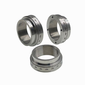 SS 304 SS430 45 # Piezas de metal de acero inoxidable Tratamiento de ennegrecimiento CNC Ángulo afilado Blunting Fábrica de fabricación de pulido - Product Image 1