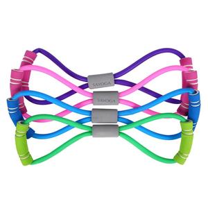 Bandes de résistance avec mousse pour le sport à domicile, accessoires de yoga et de fitness, corde de traction en caoutchouc, équipement d'entraînement et d'exercice pour femmes - Product Image 5