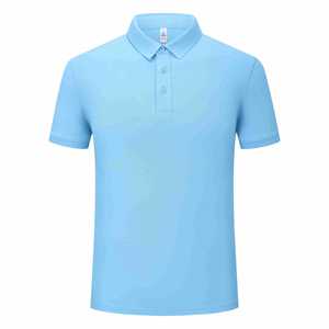 Women's Polo Shirt 200g Cotton Knitted Short Sleeve Breathable Summer Workwear Uniform - Product Image 4