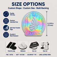 Écussons sportifs personnalisés en TPU, transfert thermique, graphiques 3D, étiquettes thermocollantes pour maillots et équipements d'équipes de football et de basketball