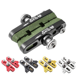 Pastillas de Freno de Bicicleta Plegable MUQZI, Ruedas de Carbono, Freno de Pinza, Bloque de Goma, Soporte para Zapatas de Freno, Piezas de Bicicleta - Product Image 1