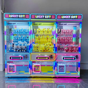 ตู้คีบตุ๊กตาแบบใส ดีไซน์ปรับแต่งได้ รับเหรียญและธนบัตร ยี่ห้อ Eayshare - Product Image 1