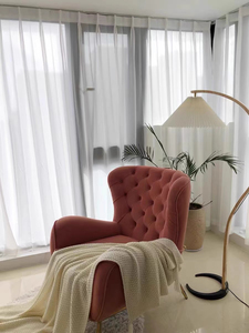 Sillón Individual de Lujo, Moderno, Tapizado en Terciopelo, para Hotel, Hogar, Oficina, Dormitorio, Sala de Estar, Comedor, Apartamento - Product Image 3