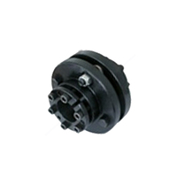 Accouplement d'arbre à diaphragme élastique à double clé JMJ7-70 x 112/80x142 connecteur d'arbre à disque flexible en acier 45 # à couple élevé fabriqué en chine