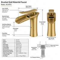 Mitigeur de lavabo commercial à haut arc, design créatif en forme de bambou, en laiton, monotrou, à poser, monocommande, écologique, sanitaire