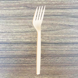 ชุดช้อนส้อมพลาสติกทำจากแป้งข้าวโพดแบบใช้แล้วทิ้งแบบใช้แล้วทิ้ง - Product Image 6